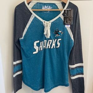 San Jose Sharks long sleeve tee